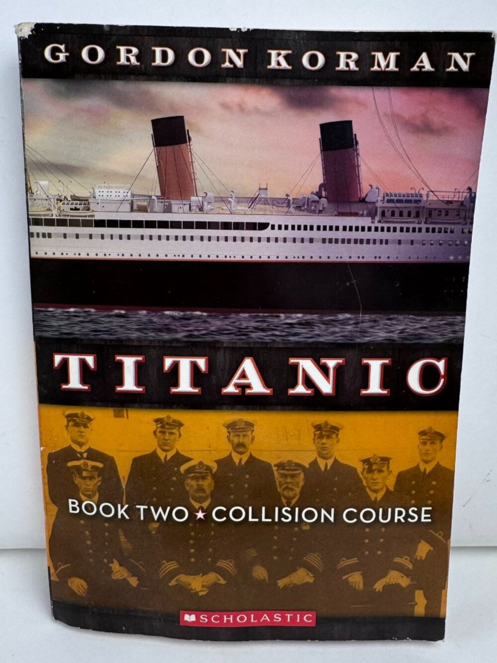 Titanic Book 2 Collision Course by Gordon Korman Scholastic 9780545123327 PB